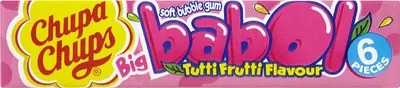 Produktbild von Chupa Chups Big Babol Tutti Frutti Kaugummiwürfel 552g 20er Pack