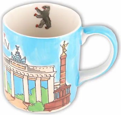 Produktbild von Mila Keramik Städte-Becher Berlin