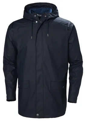 Produktbild von Helly Hansen Herren Moss Rain Coat Shell-Jacke, Marineblau, L EU