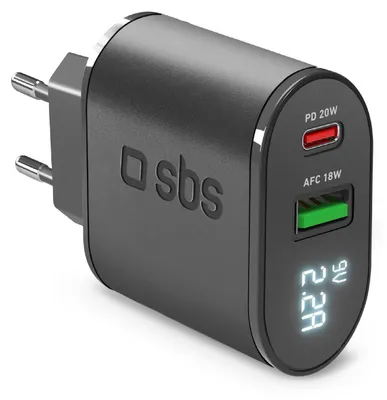 Produktbild von SBS TETREV20PDW, Drinnen, AC, Schwarz
