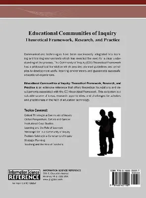 Produktbild von Educational Communities of Inquiry