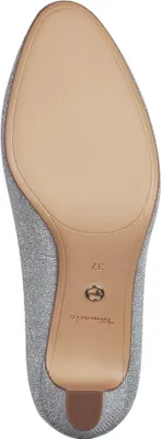 Produktbild von Tamaris Damen Pumps Party Glitzer elegant Blockabsatz 1-22418-41, Größe:40 EU, Farbe:Silber