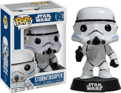 Immagine prodotto di Funko Pop - Star Wars - Stormtrooper in vinile Bobble-Head