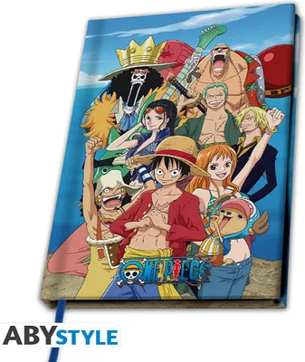 Produktbild von ONE PIECE - A5 Notebook Straw Hat Crew