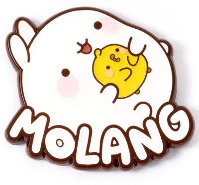 Immagine prodotto di Spilla con il logo di Molang e Piu Piu