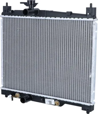 Produktbild von Kühler Motorkühlung Kühlrippen gelötet 485 - 350 mm Alu NRF für TOYOTA YARIS