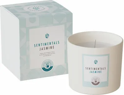 Produktbild von Engels Kerzen Duftkerze Sentimentals S im Glas - Jasmine, Rapswachs, Weiß, 10 cm, 64000010041