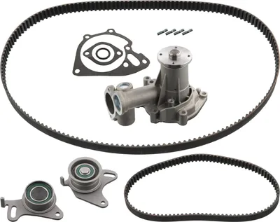 Produktbild von FEBI BILSTEIN 173186 Zahnriemensatz + Wasserpumpe für MITSUBISHI L 300 III Bus (P0W, P1W, P2W) für HYUNDAI H-1 / Starex MPV (A1)