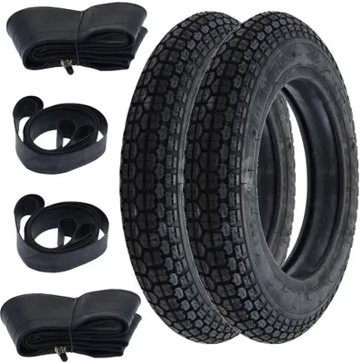 Obrázok produktu pre 2x pneumatiky Kenda K303A 3.00-10 (3.00 x 10) 42J TT + duša + páska na ráfik