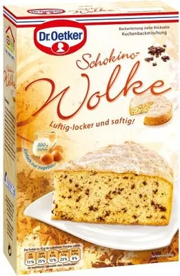 Image de Oetker Schokino Wolke, paquet de 4 (4 x 485 g)