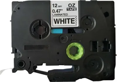 Produktbild von Schriftband TZe-231 weiß/sw Q-CONNECT KF18797 12mm 8m kompatibel