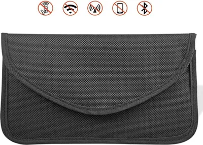 Obrázek produktu pro Grand Sac Faraday, Blokovací taška pro mobilní telefony s klíči od auta, Poslední funkční taška pro přenosné mobilní telefony, Anti-Rayonnement, Aucun Signal, Nylon, 20X10