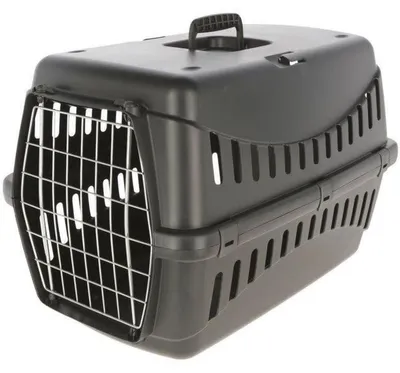 Immagine prodotto di KERBL Trasportino per animali Expedition Eco 58x38x38cm, nero