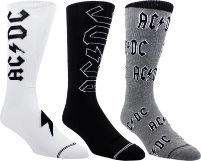 Zdjęcie produktu dla AC/DC 3 Pack One Size Skarpety