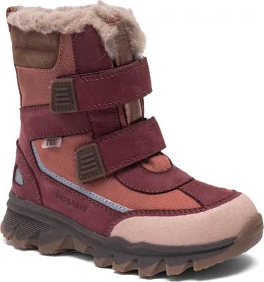 Produktbild von bisgaard 5715243973800, Stiefel, Kind, Rot, Breite Passform, Thermoplastischer Gummi (TPR), Leder, Textil