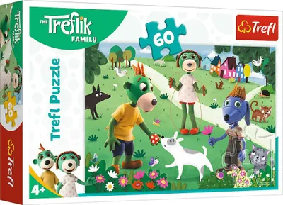 Obrázek produktu pro Trefl Puzzle 60 - Radostný den Trefliku 17377