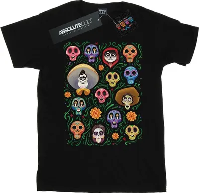 Produktbild von Disney - "Coco" T-Shirt für Damen BI16522 (M) (Schwarz)