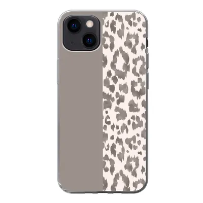 Produktbild von MuchoWow® Handyhülle Schutzhülle Hülle für iPhone 13 mini Mantel - Tiere - Design Silikon Softcase Handy Hülle - Softcase