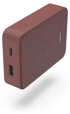 Produktbild von Hama Power Pack Colour 10, 10000mAh, USB-C, USB-A, Rot