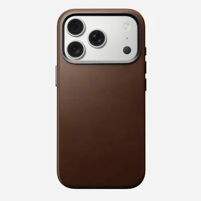Obrázek produktu pro Nomad Traditional Leather Case, brown - iPhone 17 Pro