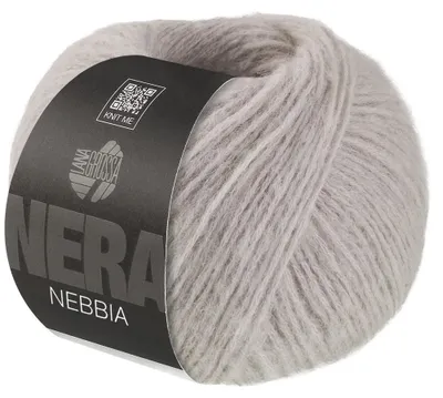 Produktbild von Lana Grossa NEBBIA (NERA) 50 g Zarte Netzgarnstruktur aus Wolle 170 m Farbe 014 - Grège