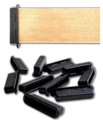 Produktbild von Kappen für Bettlatten aus Kunststoff – 10 Stück – Ersatz für Latten – für Lamellen von 65 bis 70 mm mit einer Dicke von 9 mm
