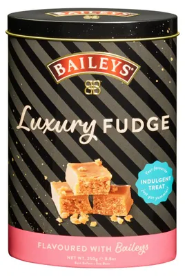 Obrázek produktu pro Baileys Luxury Fudge s irským krémovým likérem v dárkové plechovce 250g