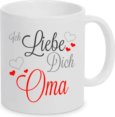 Produktbild von TassenKing™ - Ich liebe Dich Oma - Tasse - Kaffeetasse - Tasse mit Spruch