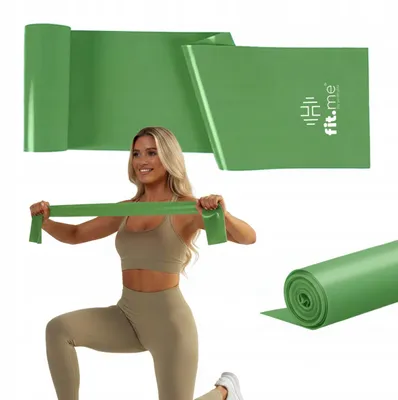 Produktbild von Fit.Me FM446 Widerstandsband Fitness Dehnen Krafttraining Grün