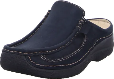 Produktbild von Wolky Roll-Slide, Clog, Antique nubuck, Blue 0620211-800 42