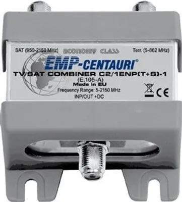 Obrázek produktu pro Emos 2520600900, 2 vstupy/vstupů, 1 výstupy/výstupů, 950 - 2150 MHz, 5 - 862 MHz, 3 dB, 2 dB