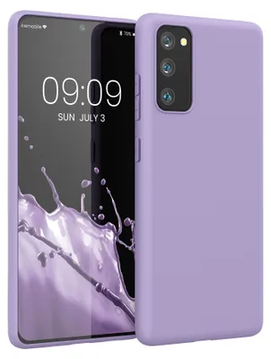 Produktbild von kwmobile Handyhülle für Samsung Galaxy S20 FE Hülle - TPU Case - Kabelloses Laden - Schutzhülle Cover in Veilchen Lila