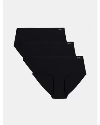Imagen del producto de Braga tipo hipster para mujer, Under Armour (paquete de 3), color