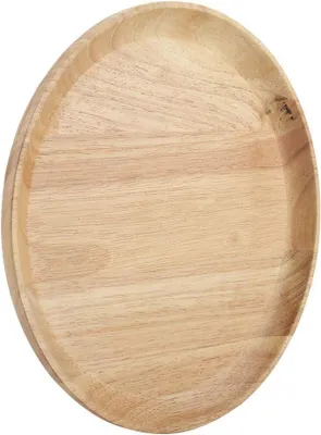 Productafbeelding van Moderne, stille wandklok van hout, op batterijen, decoratief