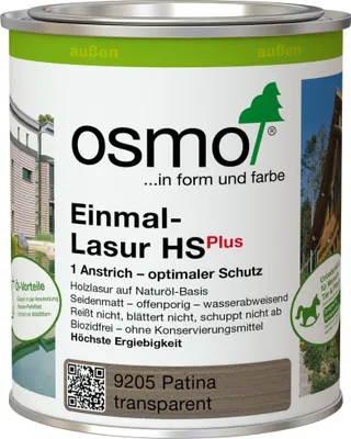 Produktbild von Osmo Einmal-Lasur HS Plus 750 ml patina