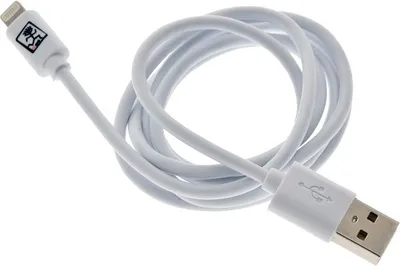 Produktbild von 2GO 795781, 1 m, Lightning, USB B, Männlich, Männlich, Weiß