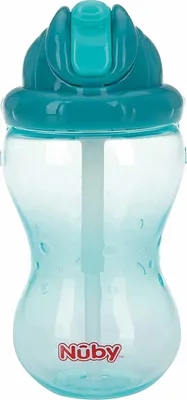 Image de Gobelet Nuby Flip-It - 360 ml - Aqua