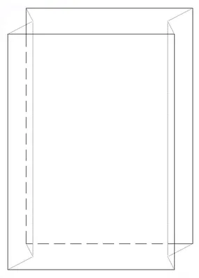 Produktbild von 3x Seitenfaltensack 1250+850x2400mm LDPE transparent trüb 80 my