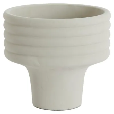 Immagine prodotto di Vaso in Vetroceramica Light & Living SYLVA in crema – Ø30x27 cm