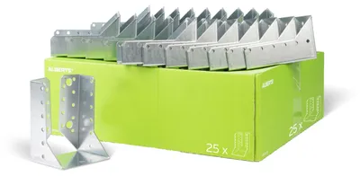 Produktbild von Alberts Balkenschuh | Typ B | sendzimirverzinkt | 80 x 120 mm | 25er Set ( 25 x 335359 )