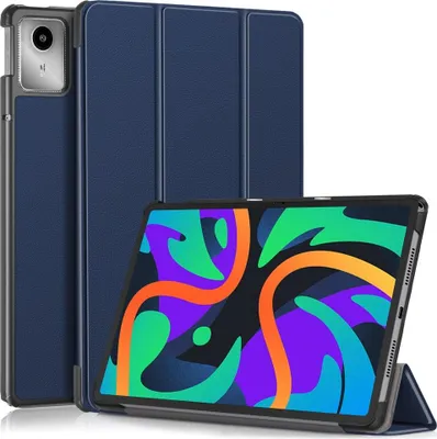 Produktbild von Lenovo Tab M11 Hülle - Tri-Fold Ständer Klapphülle mit Schlaf/Wach-Funktion - Blau