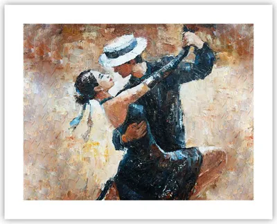 Produktbild von Poster - Poster ohne Rahmen - tanzen sie - 50x40 cm - Wand Bild - Wanddeko - Wandbilder - Kunstposter - Wandposter - Bilder - Kunstdruck - Wanddekoration - Wandbild - P2XAA50x40-3773