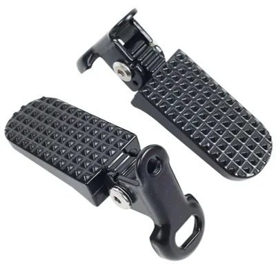 Imagen del producto de Pedales traseros para bicicleta, de aluminio, 2 unidades, plegables, antideslizantes, para bicicletas eléctricas y de montaña