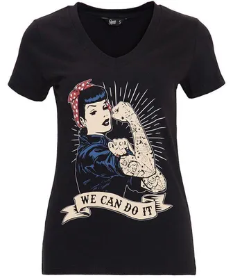 Imagen del producto de Camiseta Queen Kerosin - "Podemos hacerlo" (talla XL)