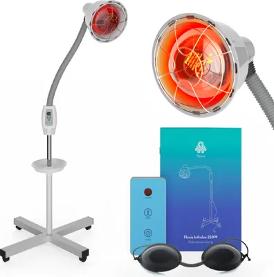 Produktbild von FLEXIE Infralux 275 - Infrarotlampe - Rotlichtlampe Wärmelampe - Lichttherapielampe - 275W