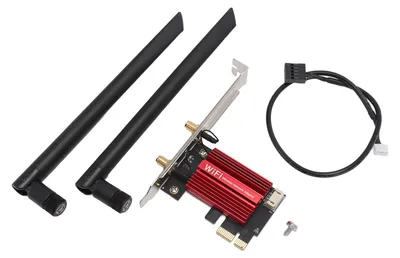 Obrázok produktu pre Sieťová karta WiFi 7 s frekvenciami 2,4 GHz (574 Mbps), 5 GHz (2400 Mbps) a 6 GHz (5800 Mbps), technológiou Bluetooth 5.4, podporou MU-MIMO a rozhraním PCIe x1, kompatibilná s WPA4, model BE200NGW pre počítače s Windows 10 a 11