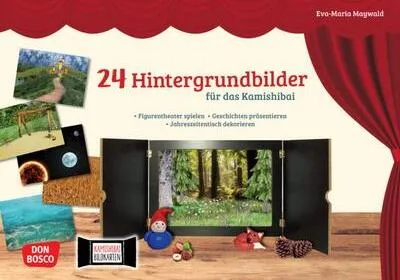 Obrázok produktu pre 24 Hintergrundbilder für das Kamishibai