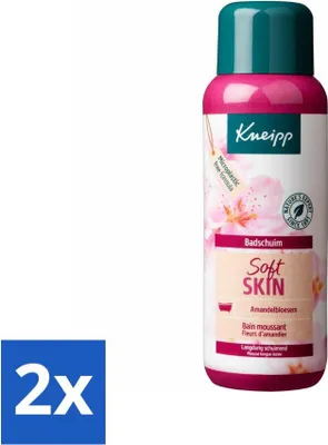 Produktbild von Kneipp - Badeschaum - Mandelblüte - Für trockene und empfindliche Haut - 400 ml - Vorteilspack - 2 Stücke