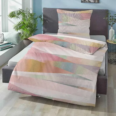 Produktbild von Biberna Seersucker Bettwäsche 25183-555 natur 155x220 cm + 80x80 cm