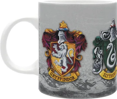 Produktbild von HARRY POTTER - Mug - 320 ml - The 4 Houses - subli - With box